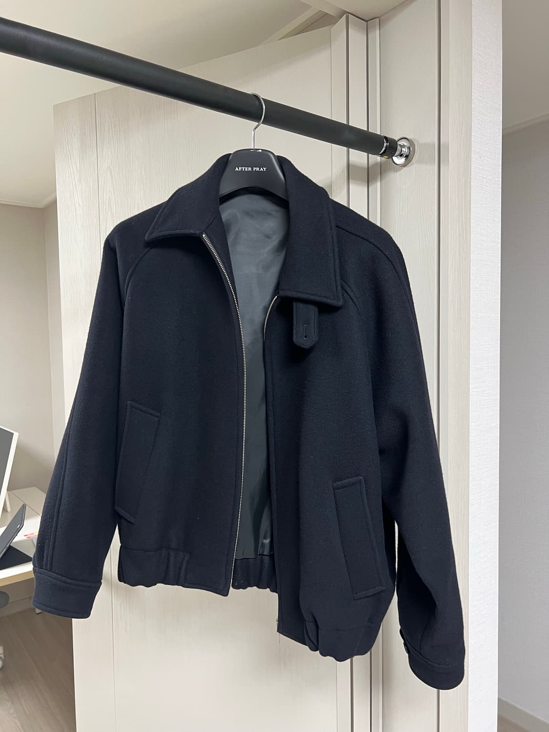 블랭크룸 다크네이비 울 블루종 판매해요 상품이미지1