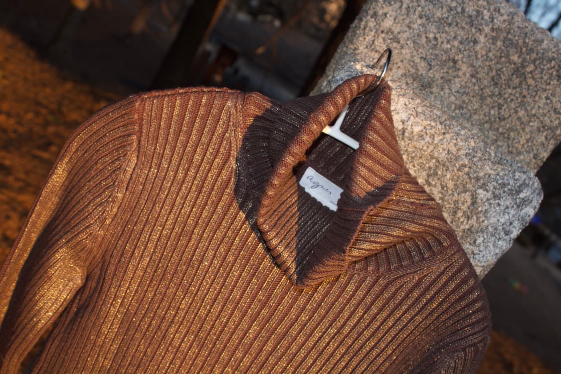 agnes b 펄 페인티드 니트 상품이미지7