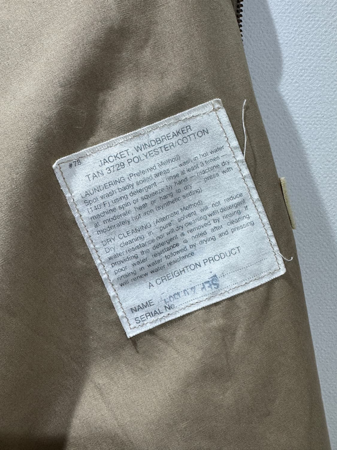 USN 오피셜 유틸리티 윈드 브레이커 상품이미지8