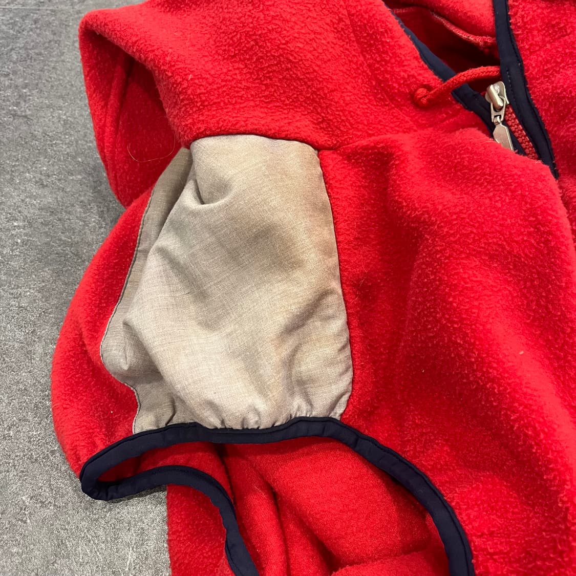 빈티지 나이키 플리스 후드 집업 베스트 상품이미지5