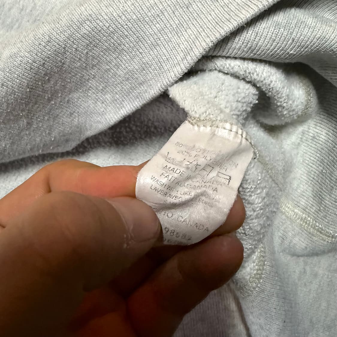 챔피온 x 토드 스나이더 포켓 스웻셔츠 (50s 복각) L 상품이미지5