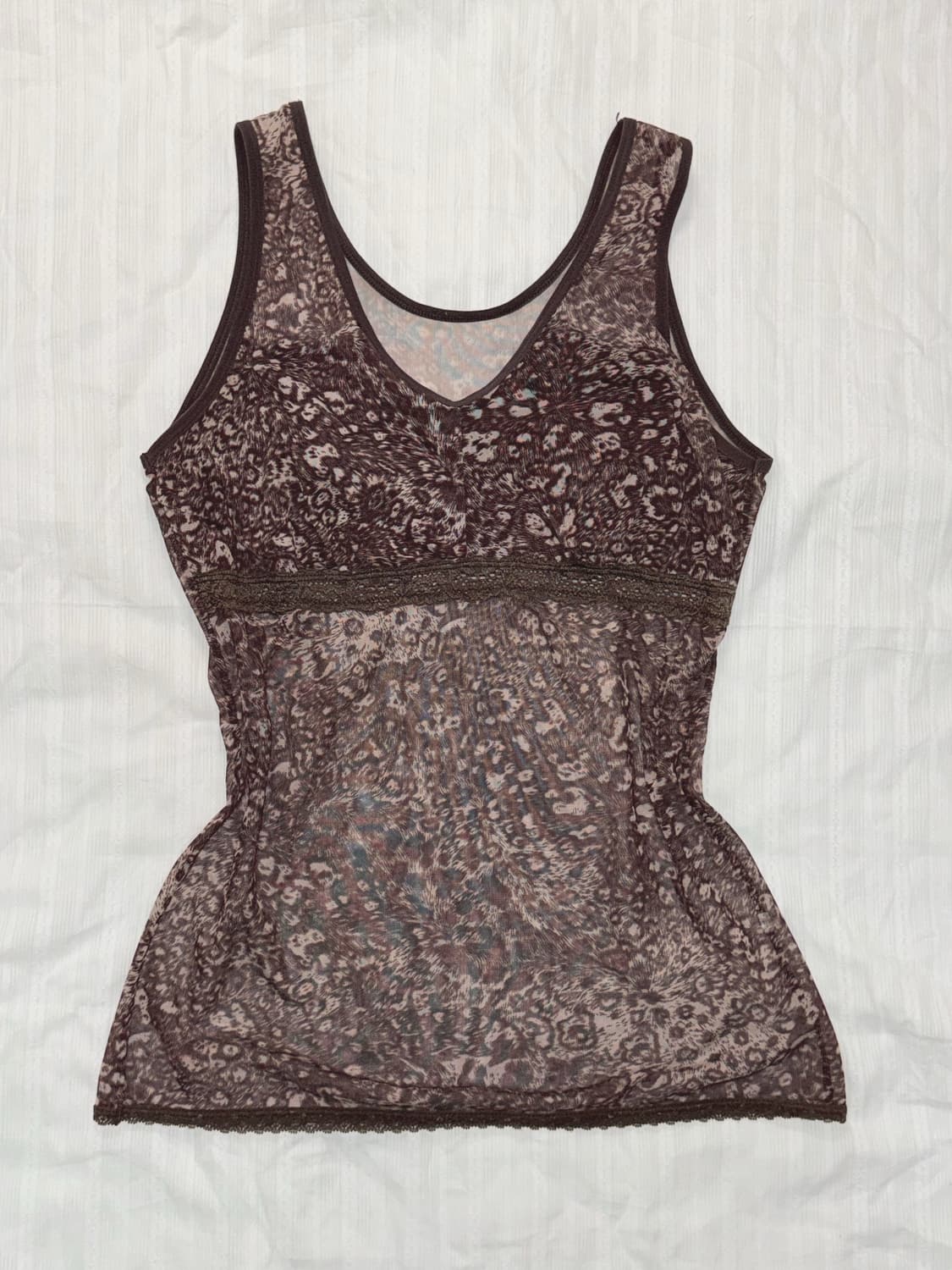 Brown sleeveless 상품이미지1