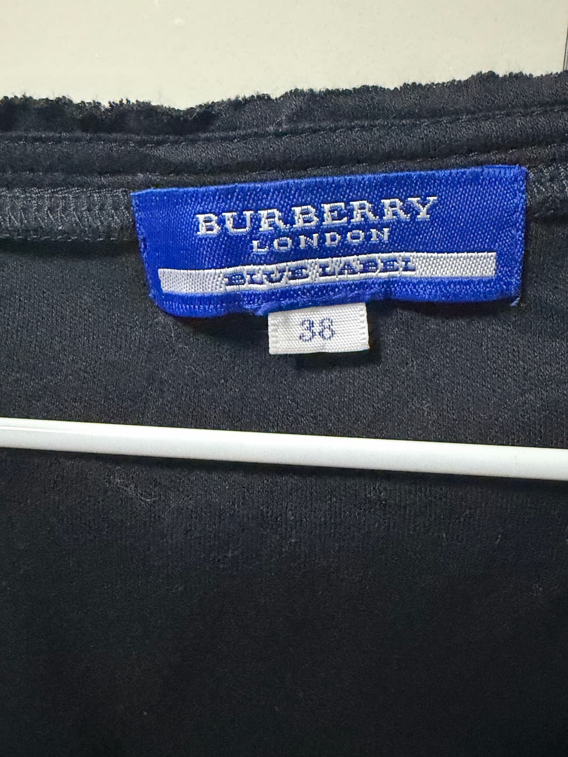 버버리 블랙 가디건 빈티지 상품이미지2