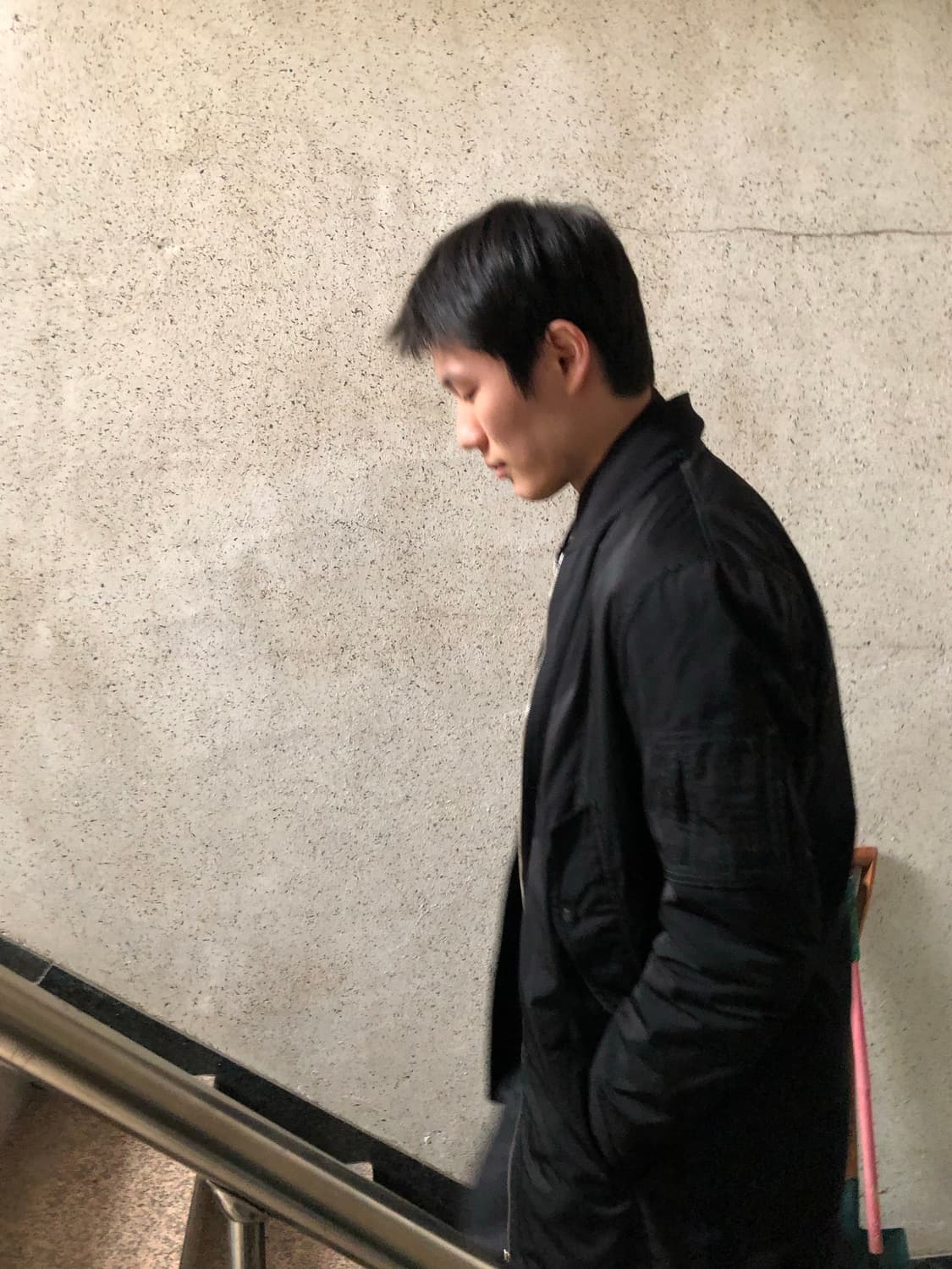 SOLID HOMME ma-1 롱 나일론 코트 상품이미지4