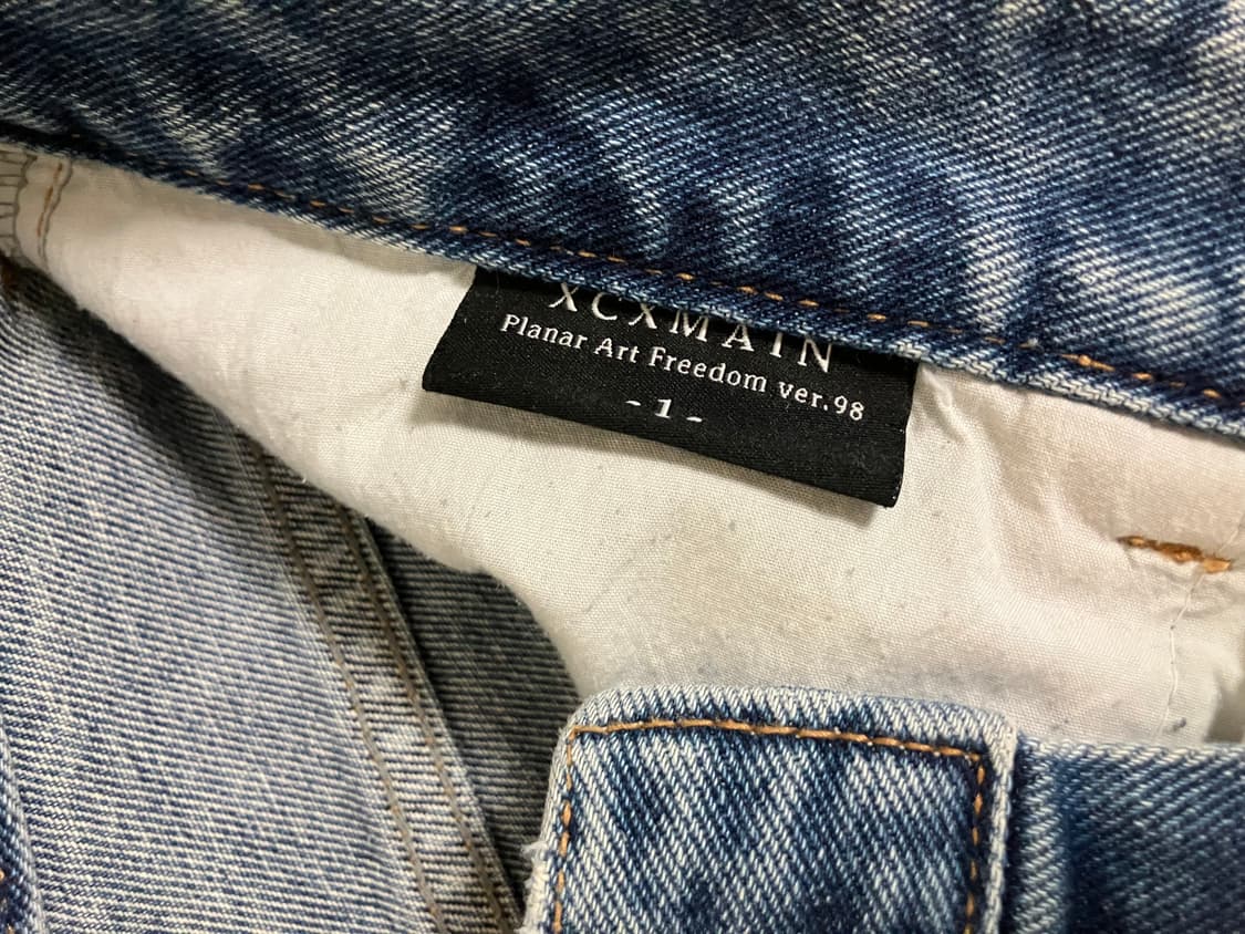 XCXMAIN 워싱 데님 1 상품이미지2