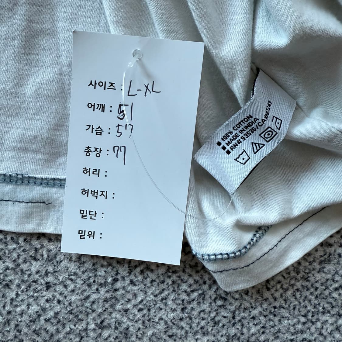 빈티지 프린팅 반팔 티셔츠  상품이미지10