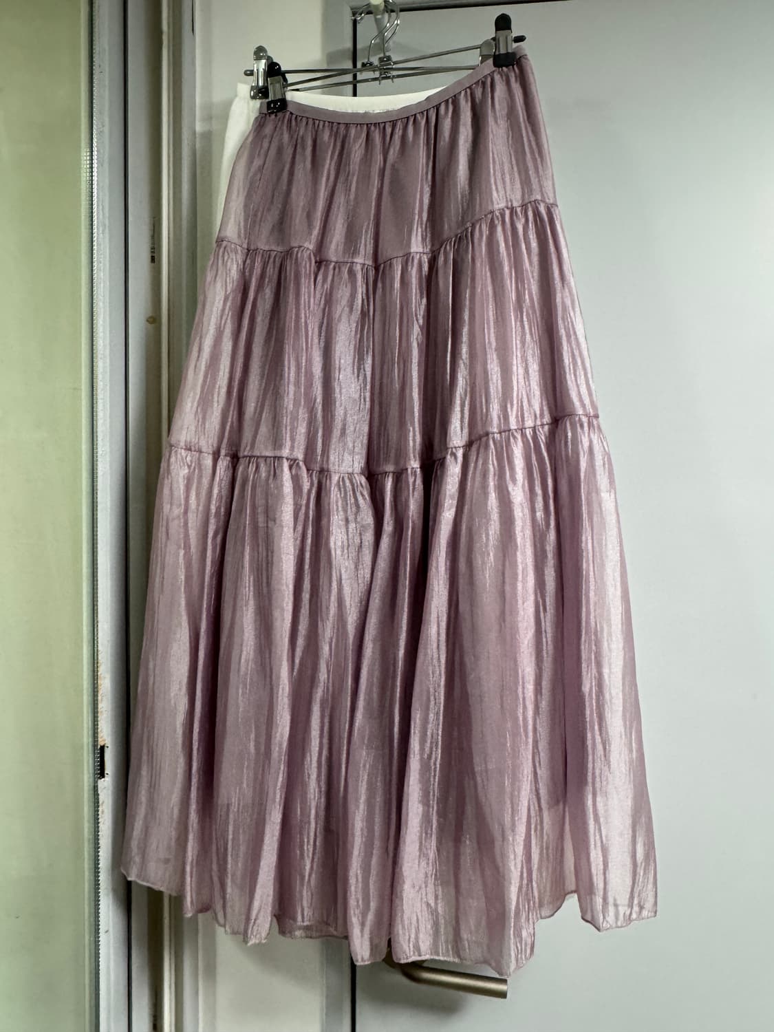 팩더널드 문릿 글로우 롱 스커트 퍼플색상  상품이미지6
