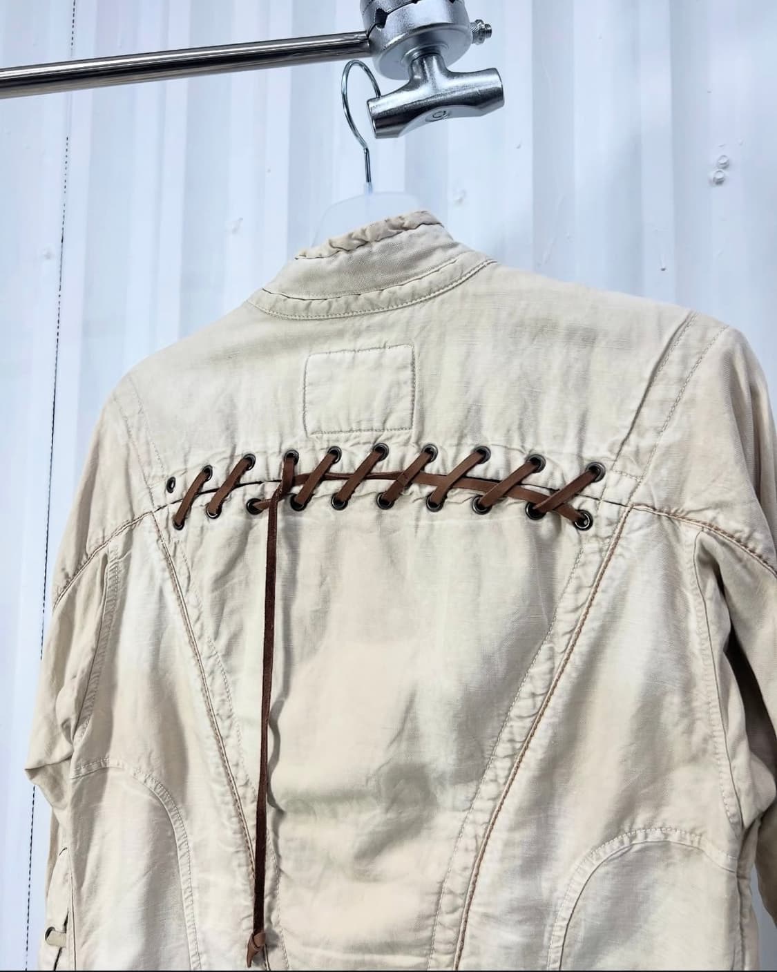 90s) Girbaud biker jk 상품이미지4
