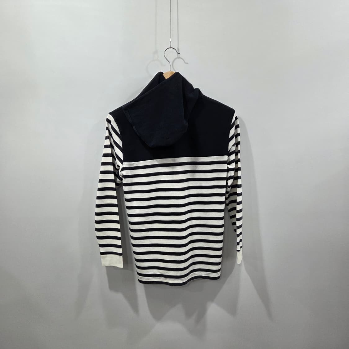 브룩스브라더스 우먼 스트라이프 후드 롱슬리브 L 상품이미지3