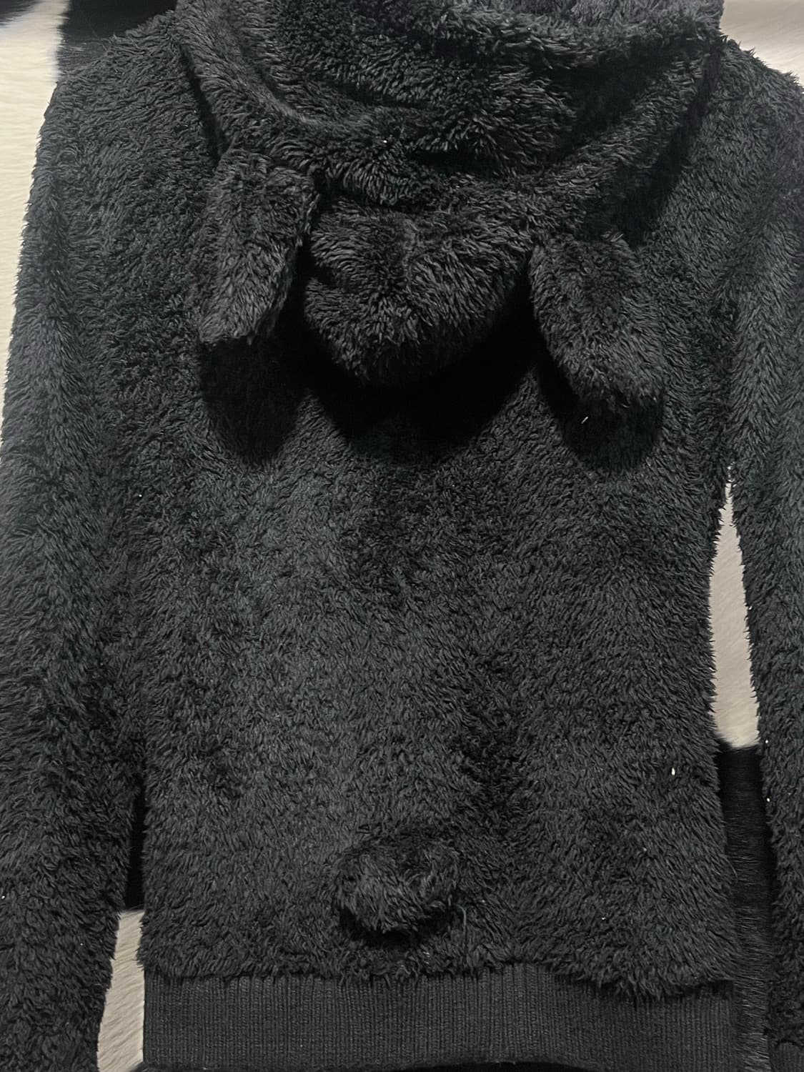 리즈리사 토끼귀 포인트 후드집업 상품이미지6