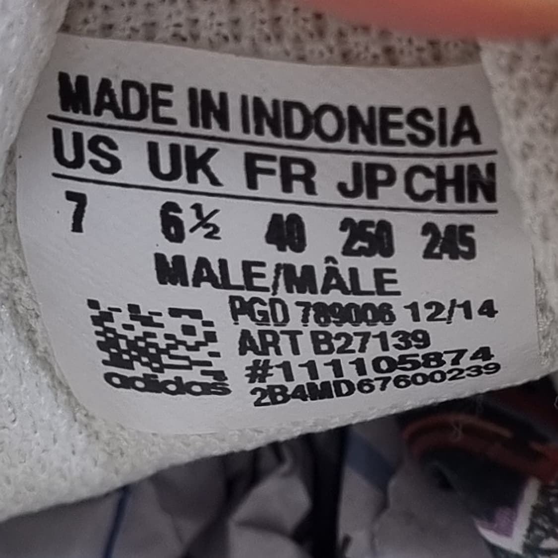 아디다스 슈퍼스타 흰빨 스니커즈 250 상품이미지6