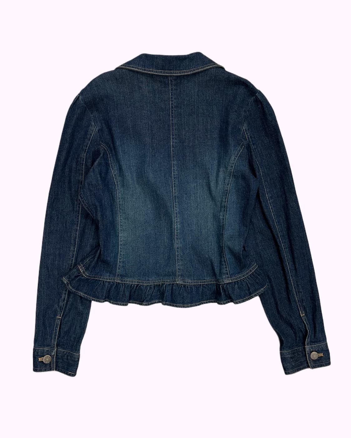 AVARICE frill detail denim jacket 상품이미지4