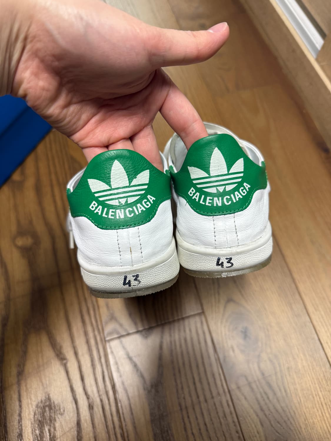 [43] 발렌시아가 스탠스미스 코어 그린 화이트 상품이미지7