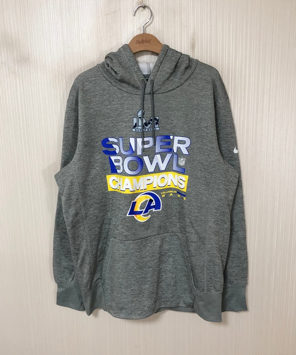NFL 나이키 LA램스 슈퍼볼 챔피언트로피 라커룸 컬렉션후디 L(해외) 상품이미지1