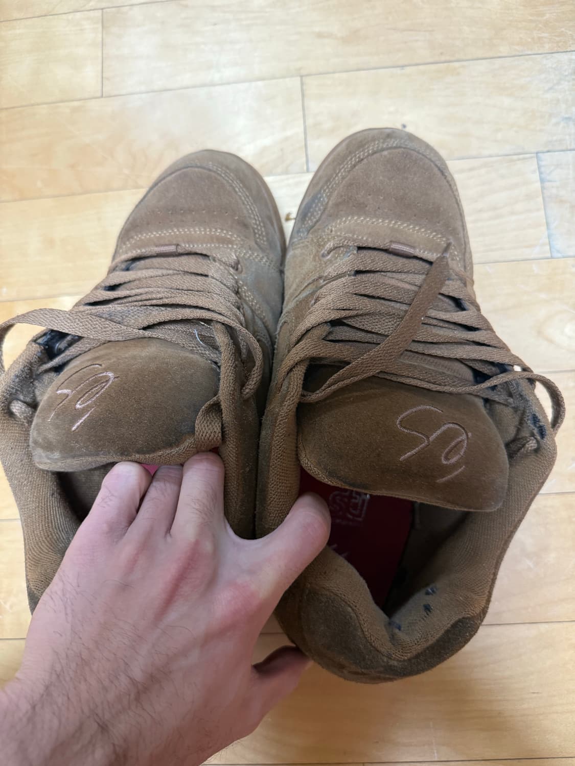 ES 악셀 보드화 브라운 상품이미지2