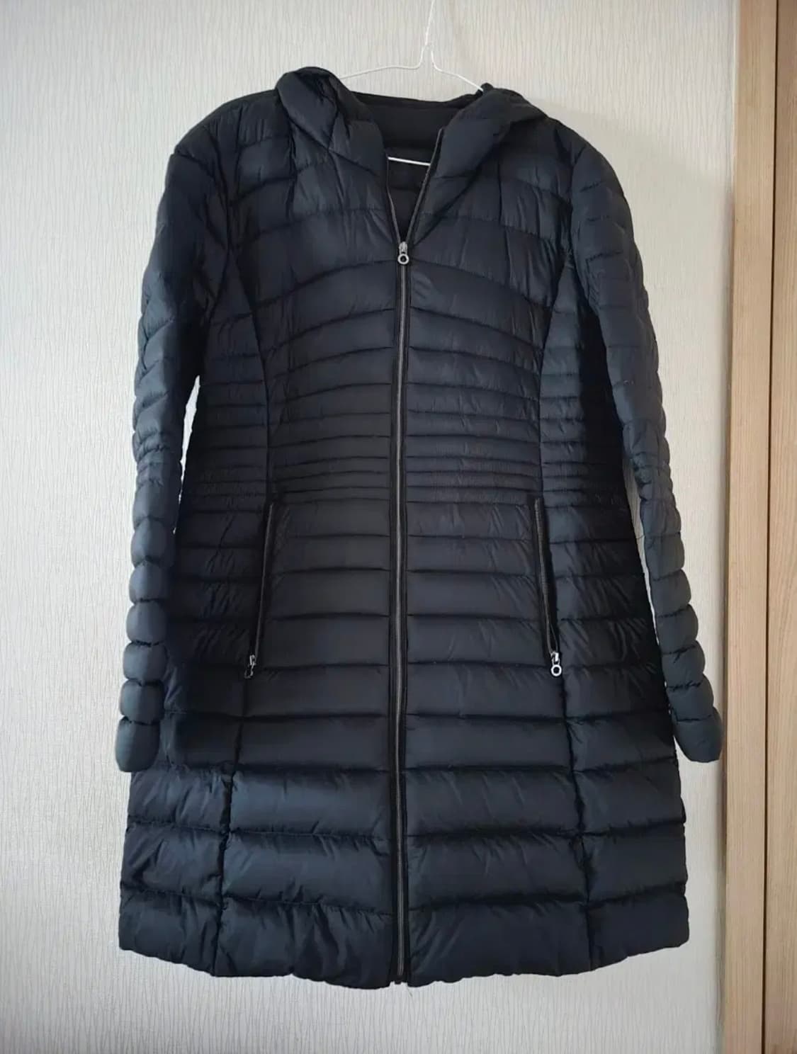 멜본 거위털 롱패딩 상품이미지1