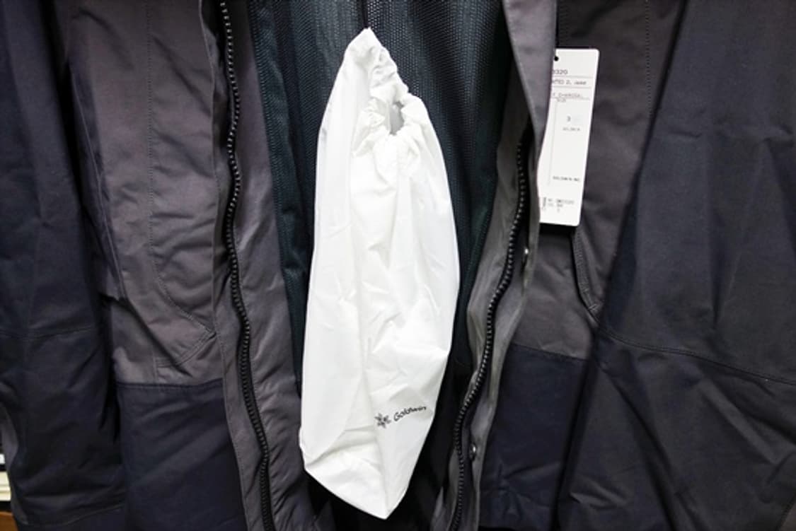 Goldwin 골드윈 퍼텍스 언리미티드 2L 자켓 차콜 3 (100) 상품이미지8