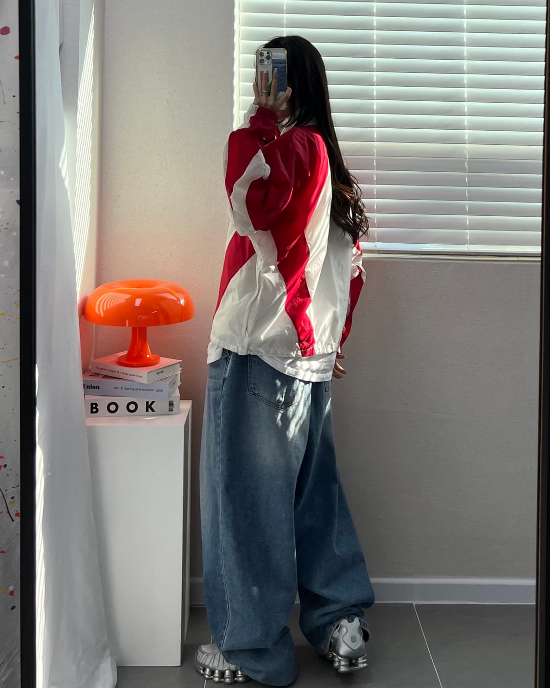 (M)90'S 나이키 바람막이-M1342 상품이미지9