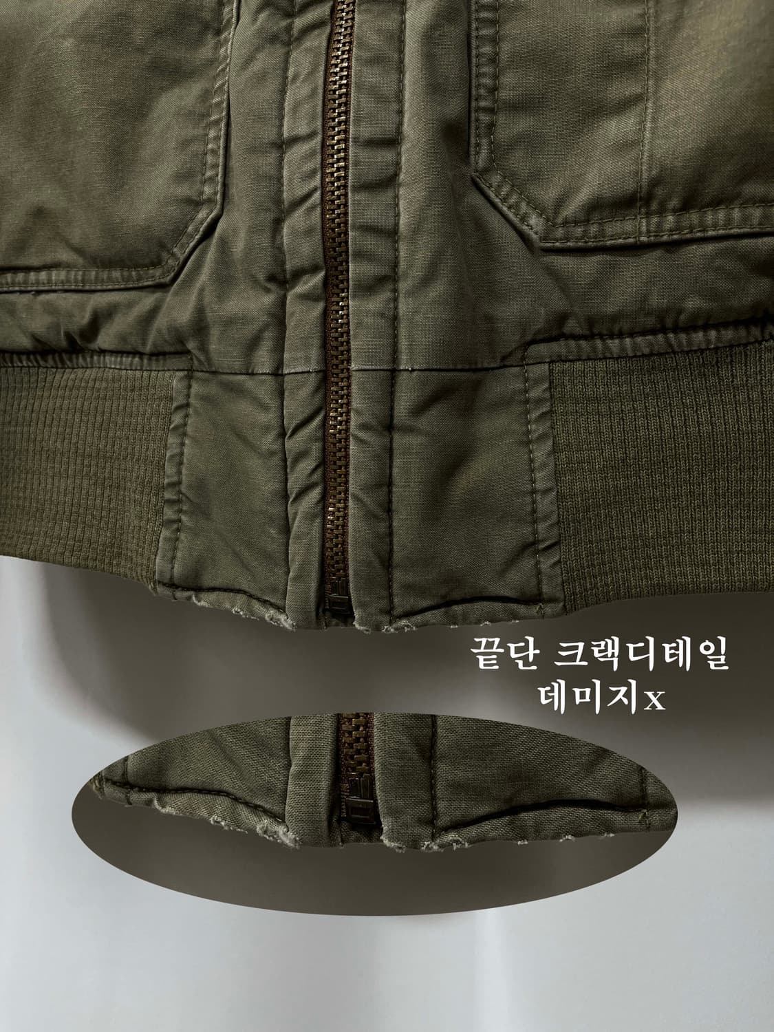 폴로 랄프로렌 b-10 올리브 시어링 플라이트 봄버 다운 자켓 상품이미지8