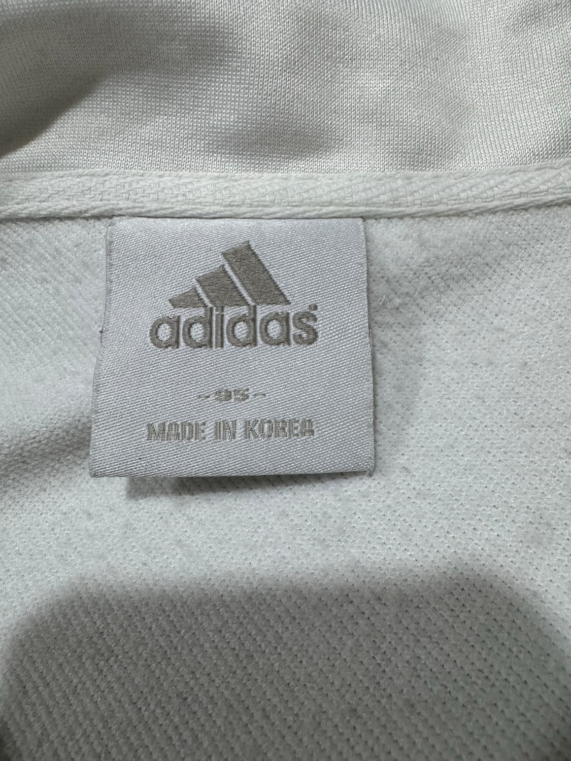 아디다스 화이트 삼선 트랙탑 져지 95 상품이미지4