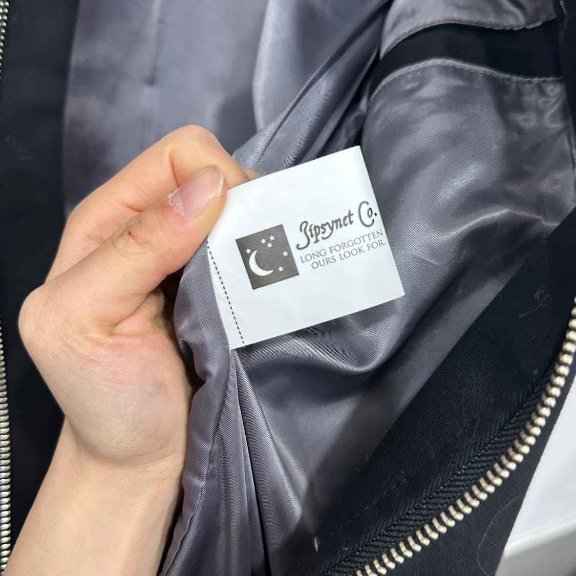 빈티지 블루종 자켓 상품이미지3