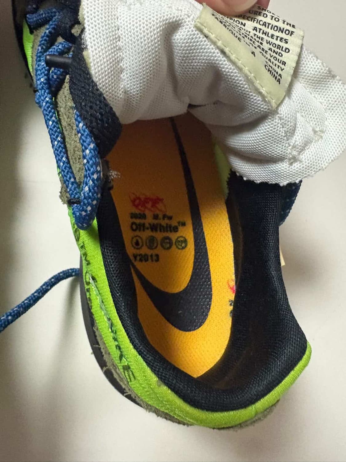 나이키 오프화이트 운동화  상품이미지5