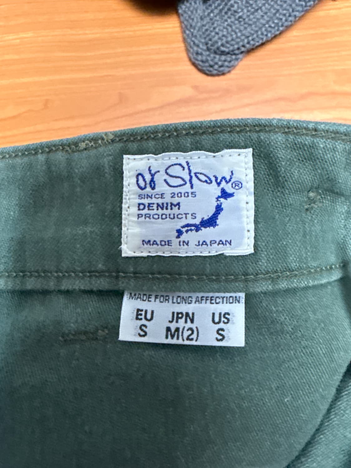 오어슬로우 퍼티그팬츠 상품이미지2