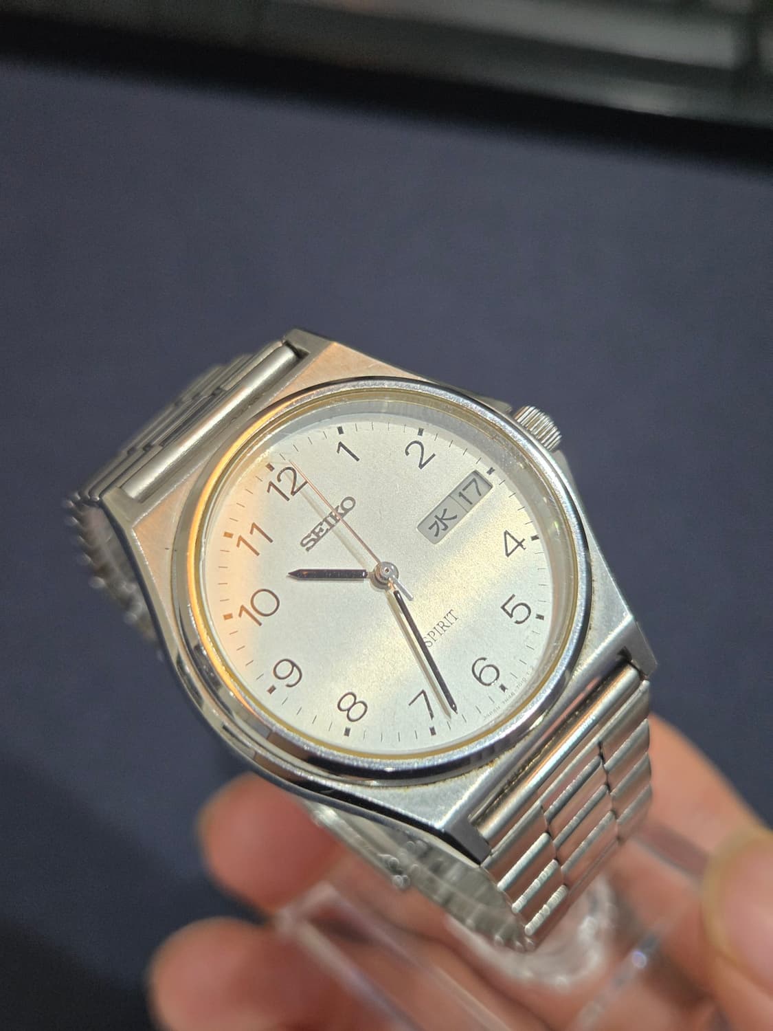 빈티지 세이코 스피릿 아라빅 실버 다이얼 SEIKO SPIRIT 상품이미지7