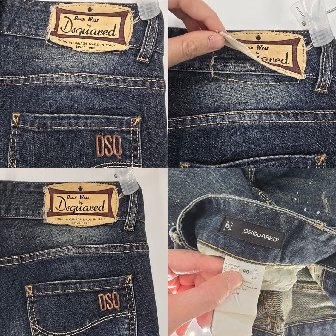 Dsquared2 디스퀘어드2 데님 청바지 상품이미지8