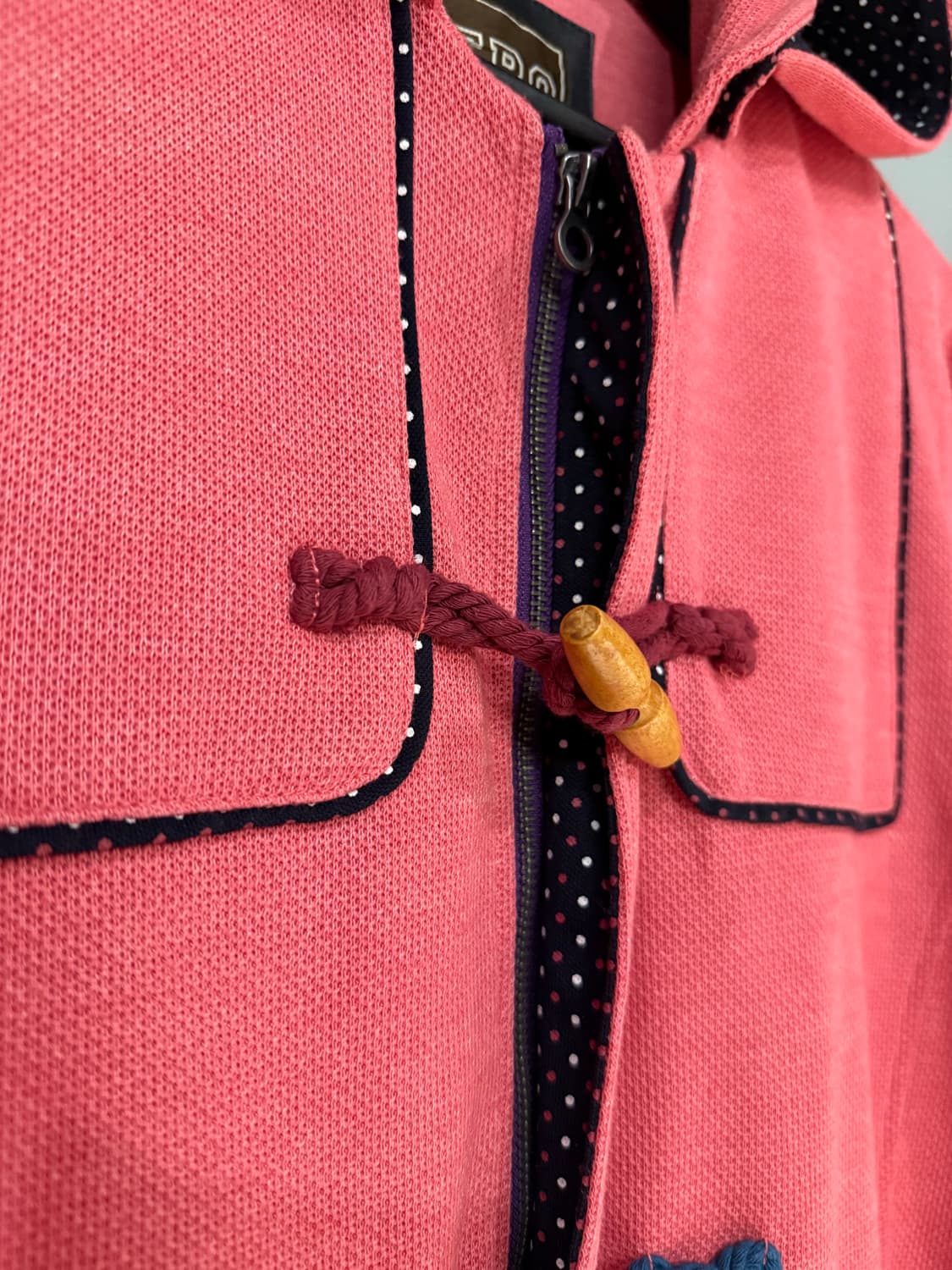 dot point toggle detail hood jacket 상품이미지7