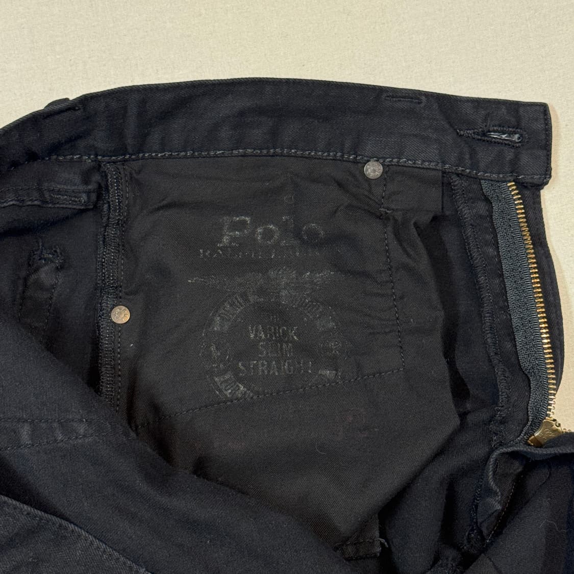 33inch) 폴로 랄프로렌 블랙진 면바지 상품이미지9