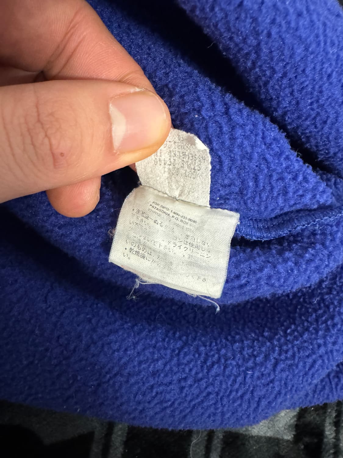 파타고니아 신칠라 스냅 티 풀 오버 블루 라이트 그린 메이드 인 자메이카 상품이미지7