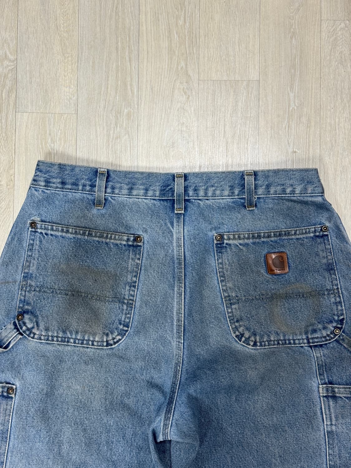 [34/32] 빈티지 칼하트 더블니 데님 DST  상품이미지1