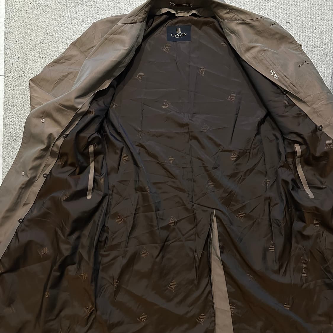 랑방 (Lanvin) 빈티지 트렌츠코트 상품이미지7