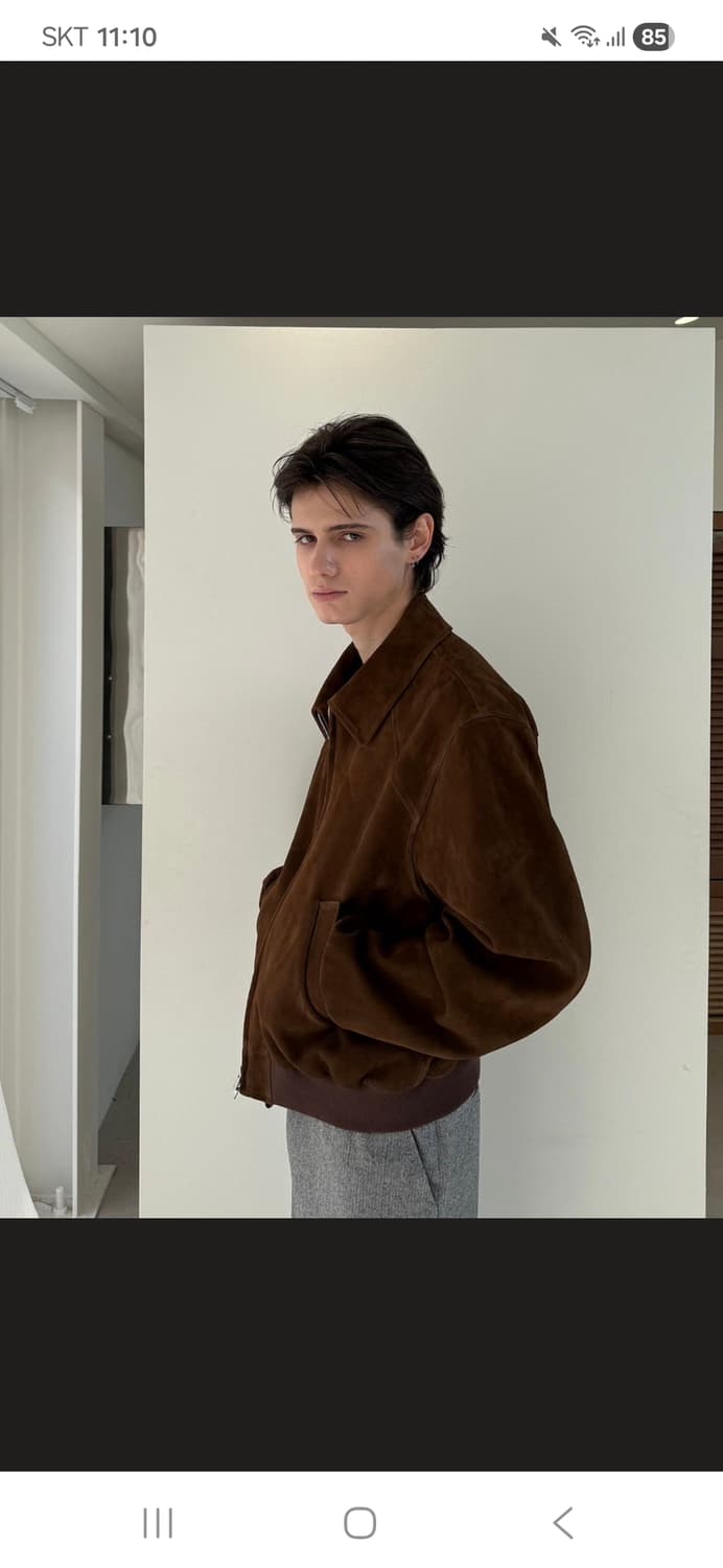 [구매]준느 스웨이드 자켓 S사이즈 상품이미지1