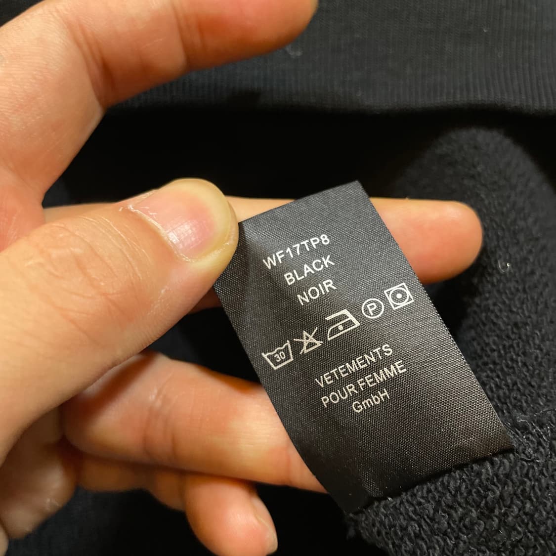 베트멍 16F/W UNIDAD HOMBRES 스웻 상품이미지7