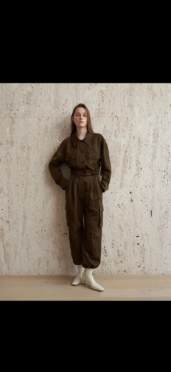 블라썸 에이치 컴퍼니 Blossom H company 블론 카고 팬츠 상품이미지2