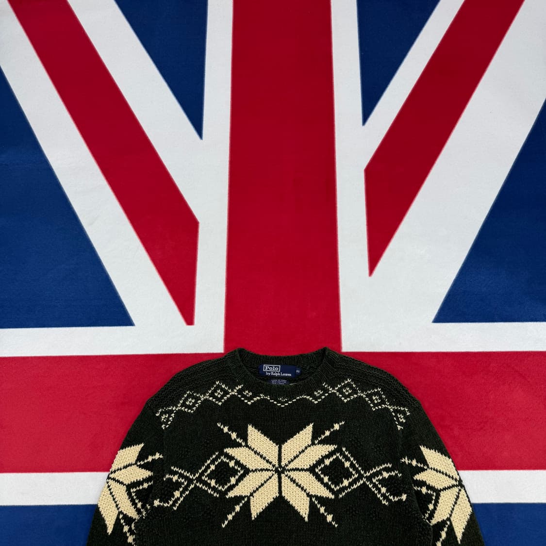 폴로 노르딕패턴 니트 95 상품이미지2