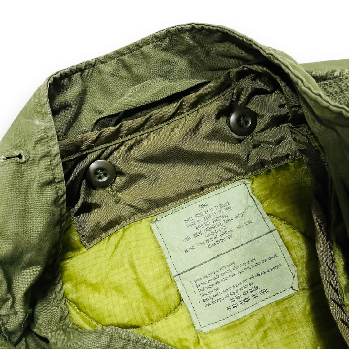 M-65 미군 피쉬테일 개파카 (S) 상품이미지7