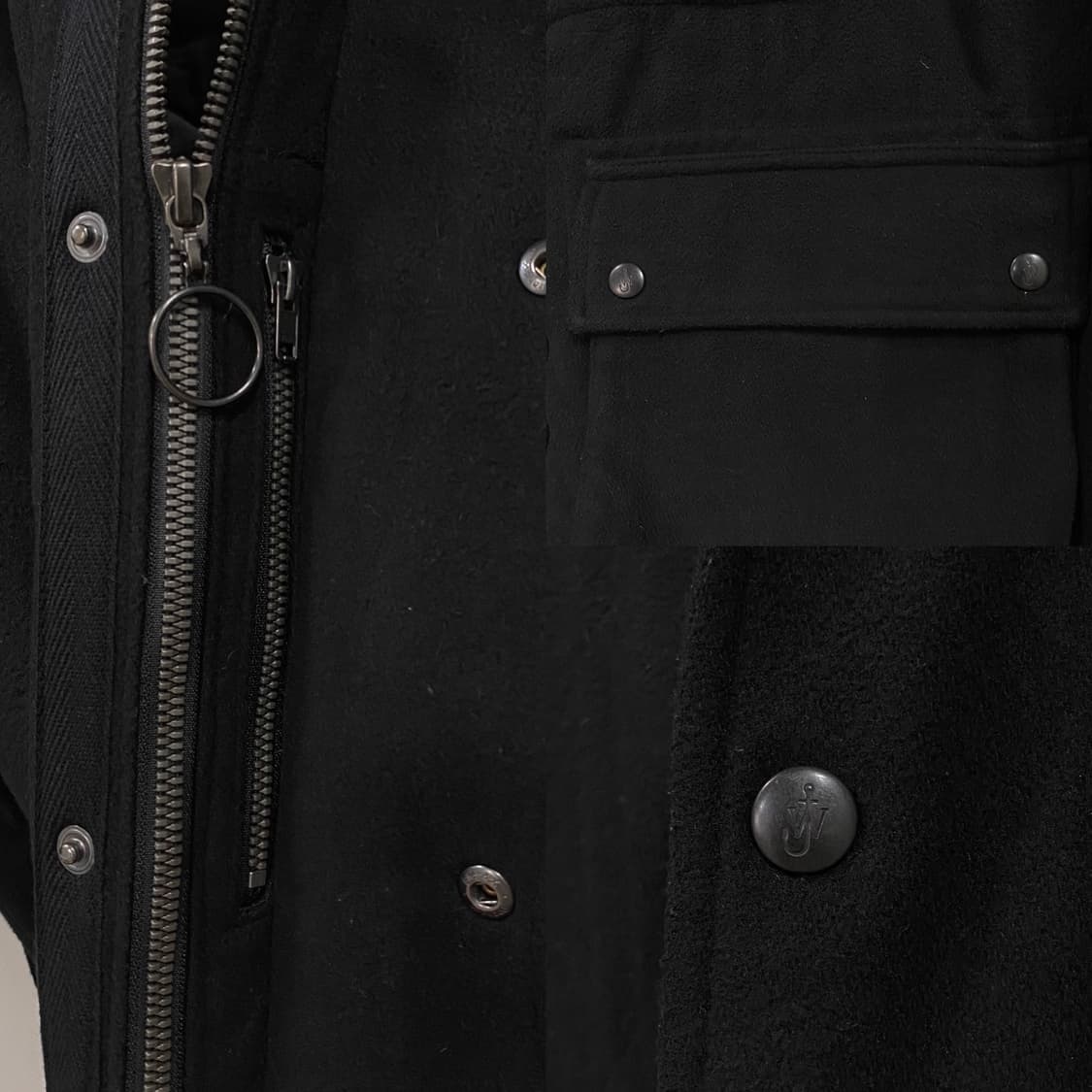 jw앤더슨 유니클로 퀼팅 울 코트 패딩 자켓 상품이미지4