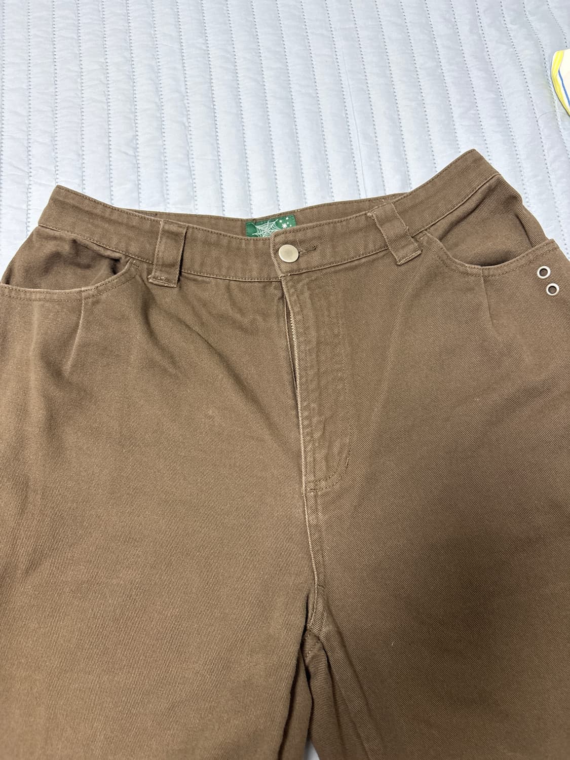 더콜디 브라운 치노팬츠 상품이미지1