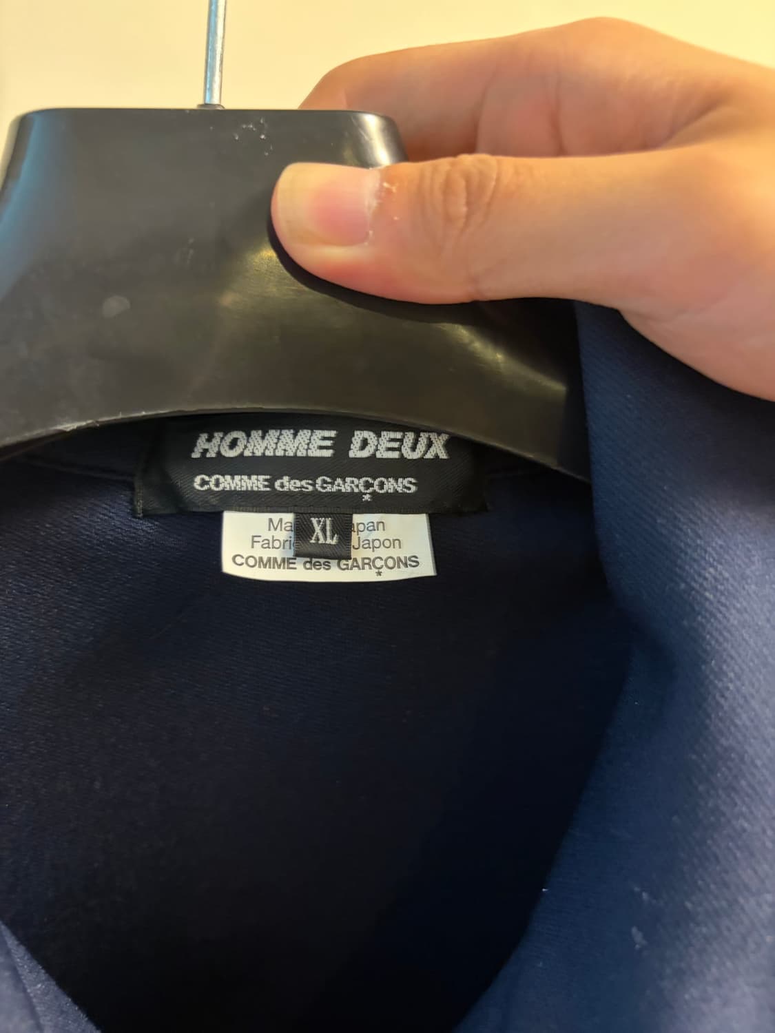Cdg homme deux 트랙자켓 xl 상품이미지4