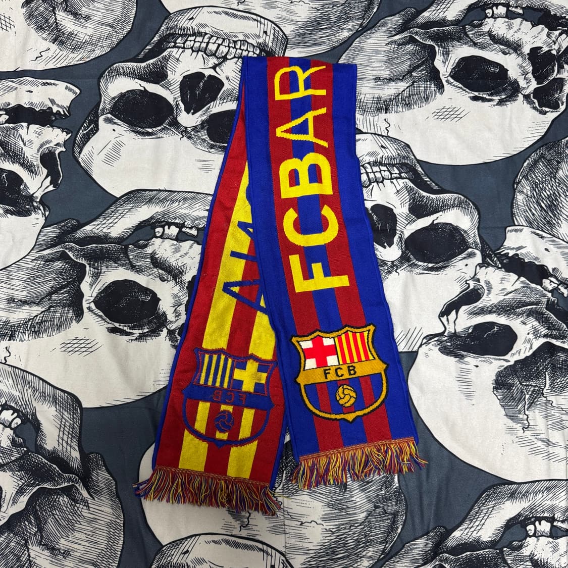 바르셀로나 공식 머플러 70x150 상품이미지2