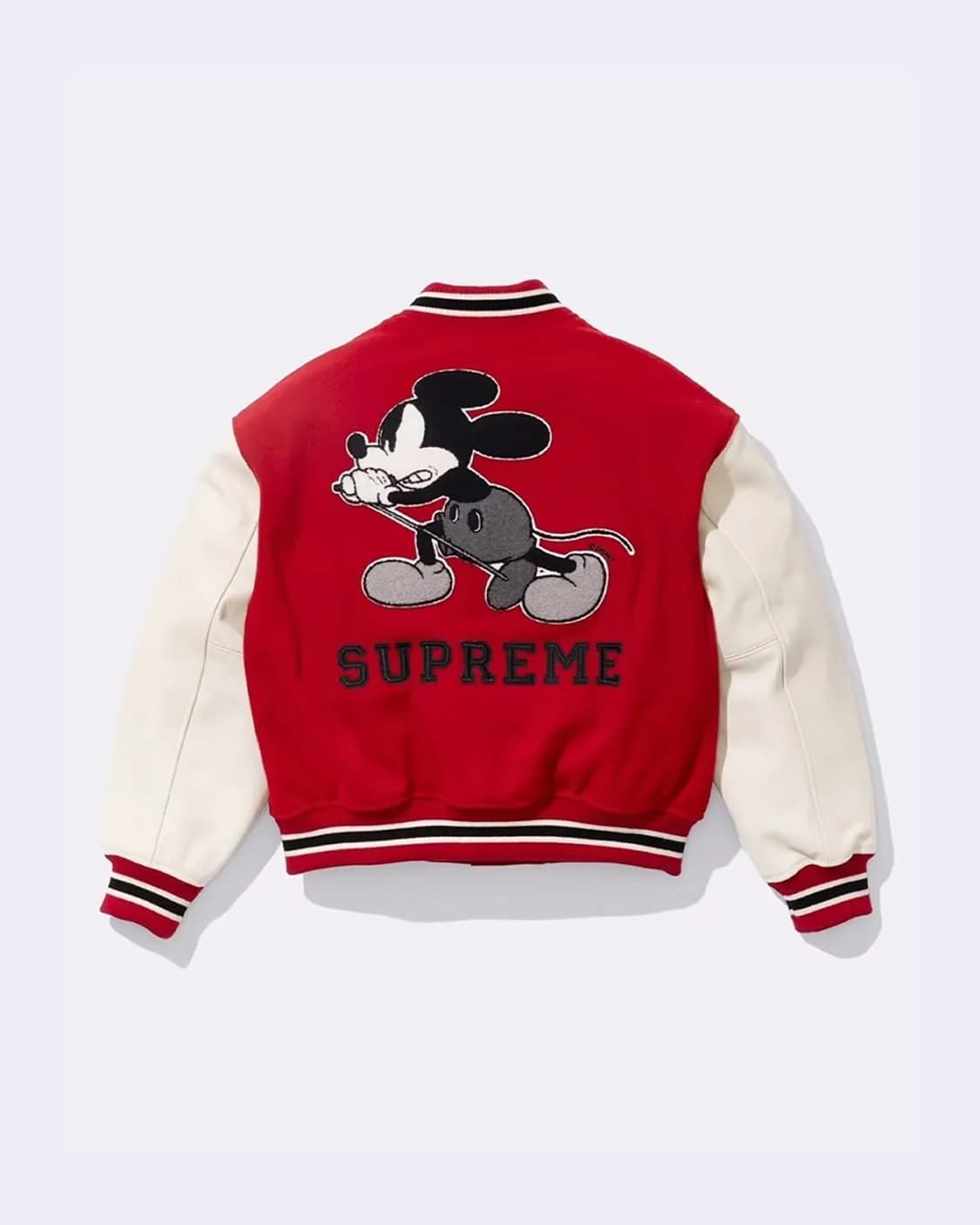 [m] 슈프림 넘버나인 미키 바시티 새상품 상품이미지1