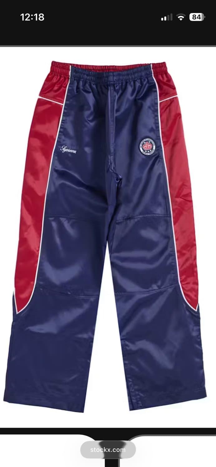 supreme satin track pants 슈프림 트랙팬츠 상품이미지1