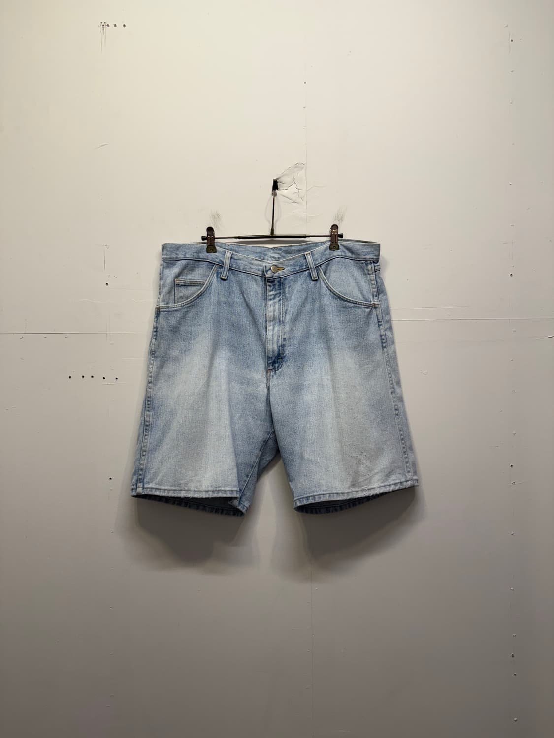랭글러 데님 쇼츠 청반바지 (38inch) 상품이미지6
