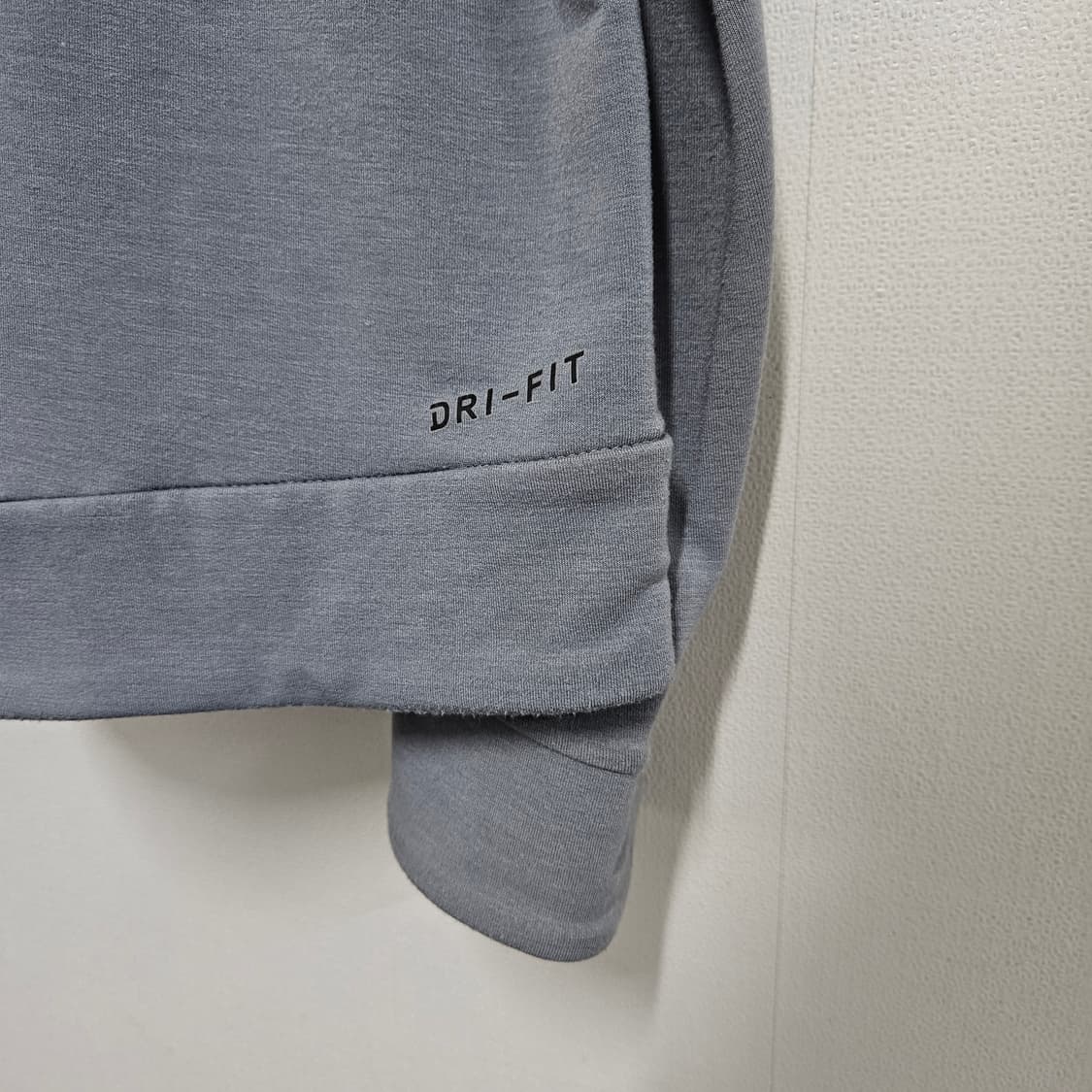 XL 105 나이키 드라이핏 기능성 후드집업 그레이 상품이미지5
