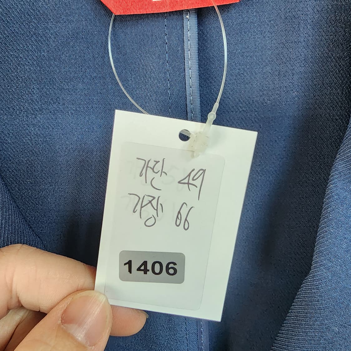 List 리스트 네이비 반팔 자켓 상품이미지8