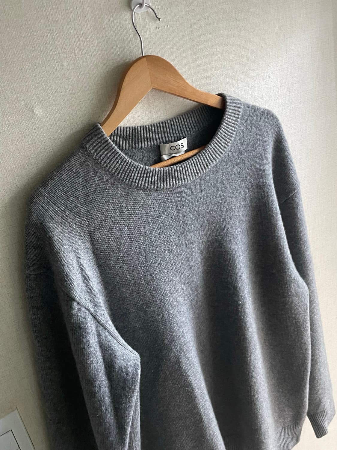 코스 COS 캐시미어 100% 니트 그레이 S(100-103) 상품이미지1