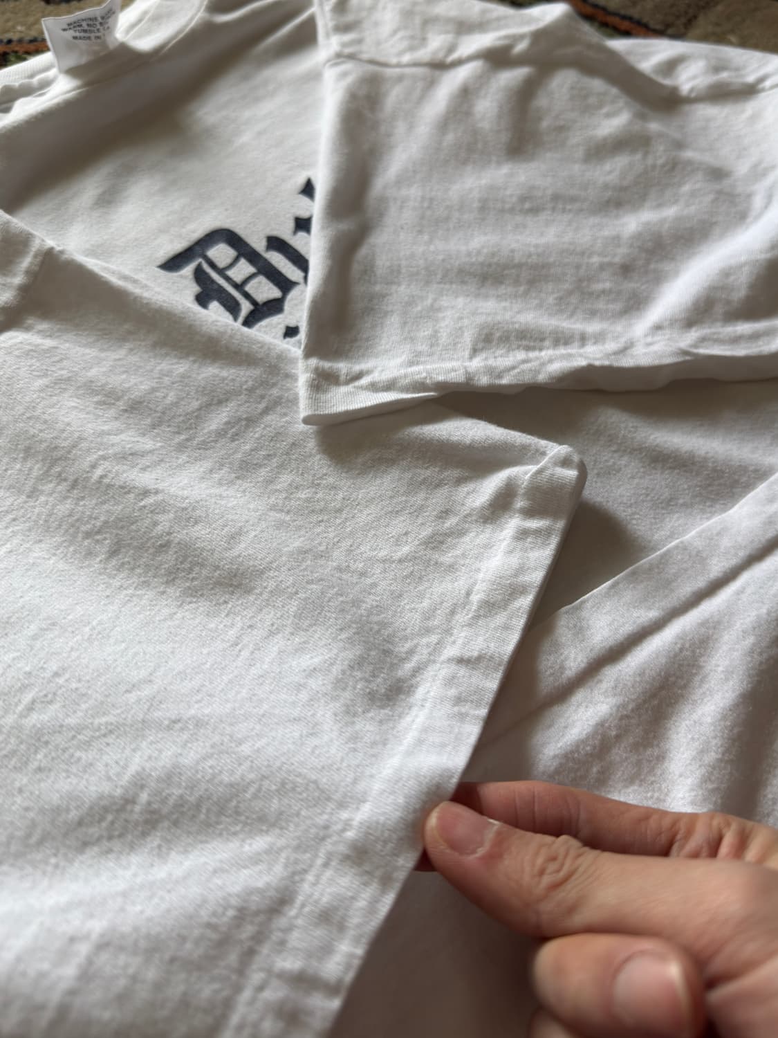 90s USA Duke University Diploma Font 티셔츠 상품이미지7